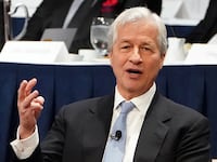 Jamie Dimon, CEO of JPMorgan Chase, speaks to the Economic Club of New York in the Manhattan borough of New York City, New York, in January 2019.