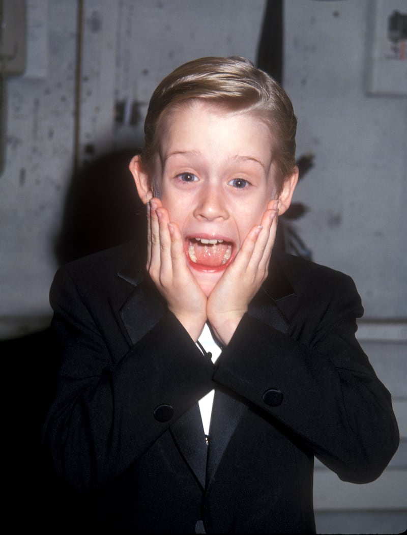 Macaulay Culkin at the American Comedy Awards at the Shrine Auditorium in Los Angeles in 1991.