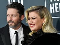 Brandon Blackstock and Kelly Clarkson attend the 25th Annual Critics' Choice Awards