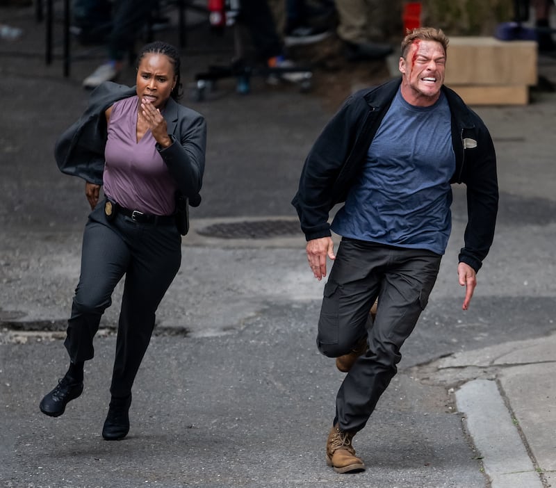 'Reacher' star Alan Ritchson refuses to back down from his furious criticism of Donald Trump, previously blasting the president for being “all up into 13-year-olds.”
