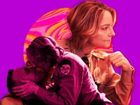 A photo illustration of Jodie Foster in True Detective.