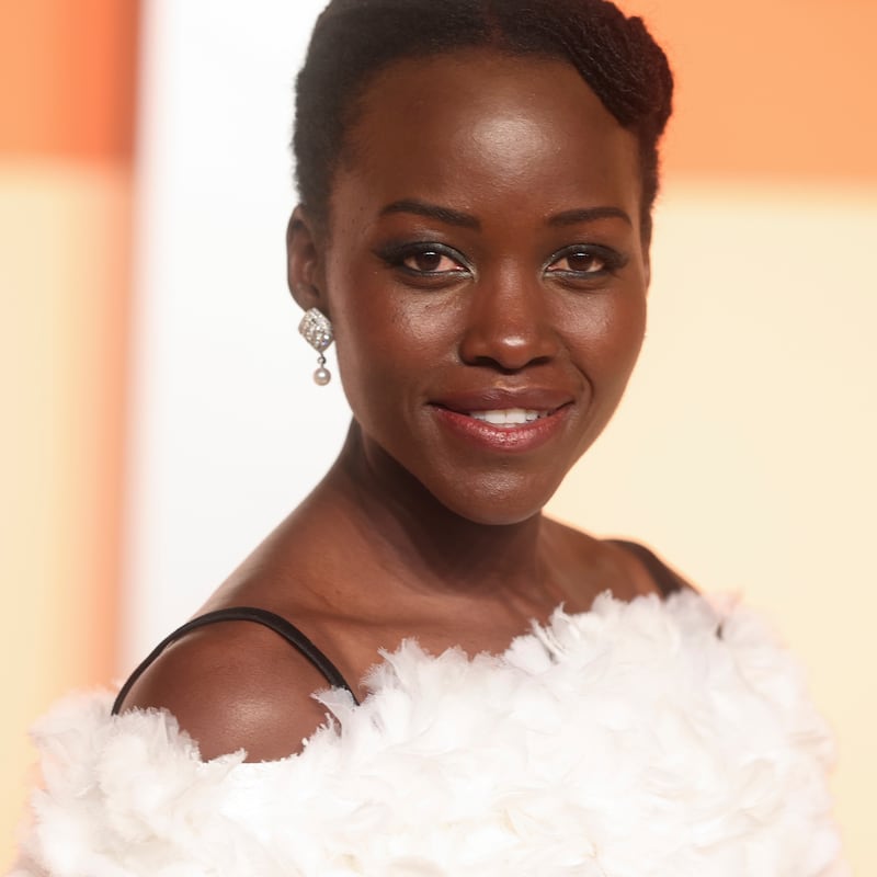 Lupita Nyong'o attends the 2025 Vanity Fair Oscar Party on March 02, 2025 in Beverly Hills, California.