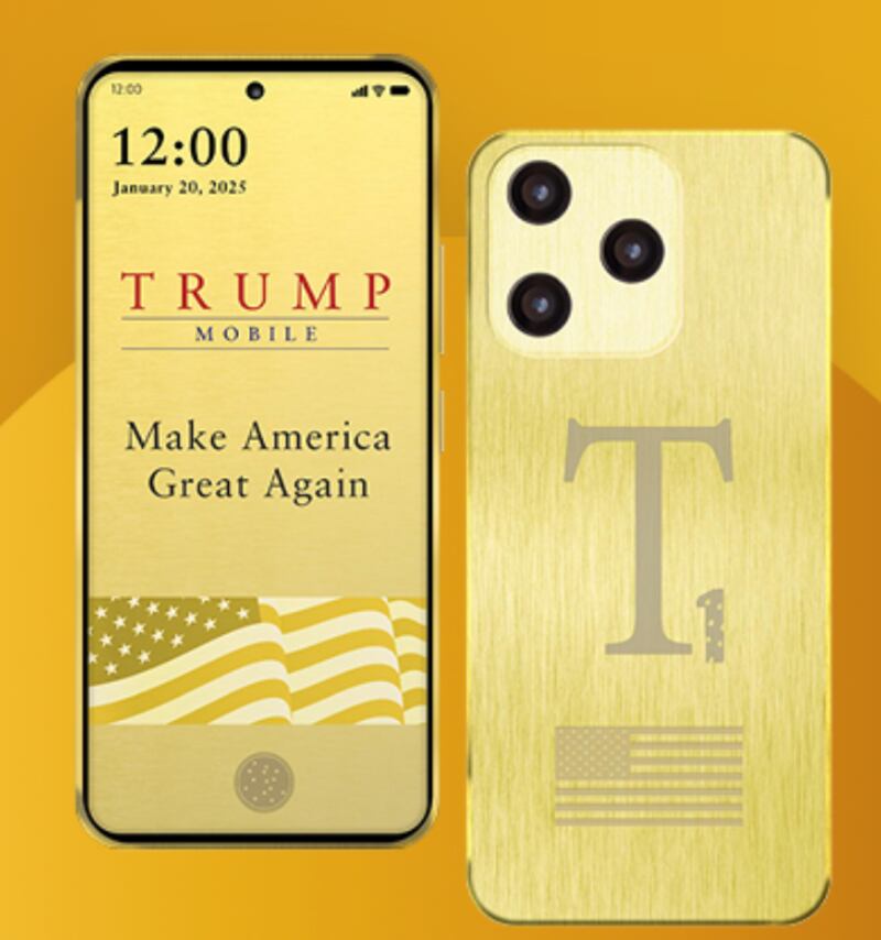 The Trump Organization’s gold smartphone is available for pre-order. It will cost $499 and operate on the Android network.