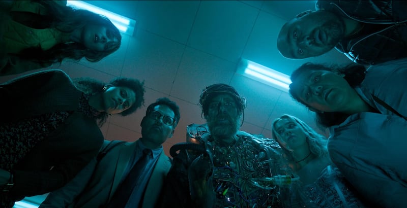 Sam Rockwell, Michael Peña, Juno Temple, Haley Lu Richardson, Asim Chaudhry, and Zazie Beetz