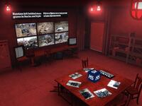A view of a secret room within the Counter-Strike video game, where Finnish daily Helsingin Sanomat has hidden news about Russia’s war in Ukraine in Russian, in this undated handout picture obtained by Reuters on May 2, 2023.