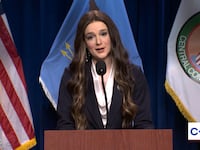 Saturday Night Live, Ashley Padilla as Kristi Noem.