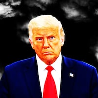 Donald Trump photo illustration