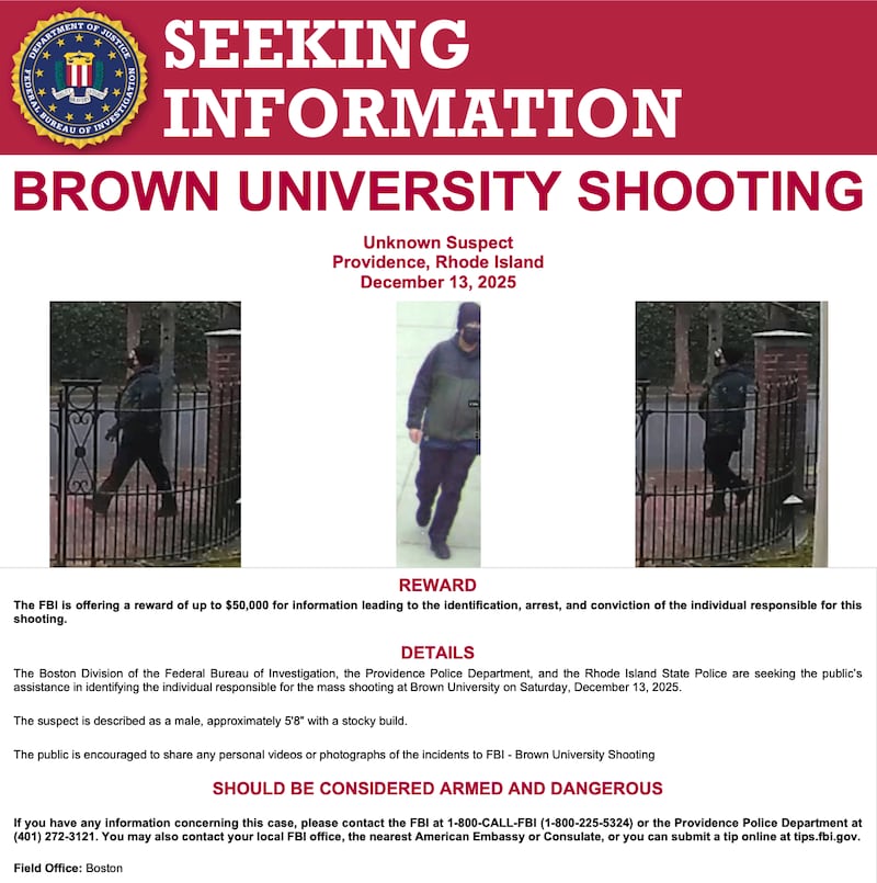 FBI brown shooting