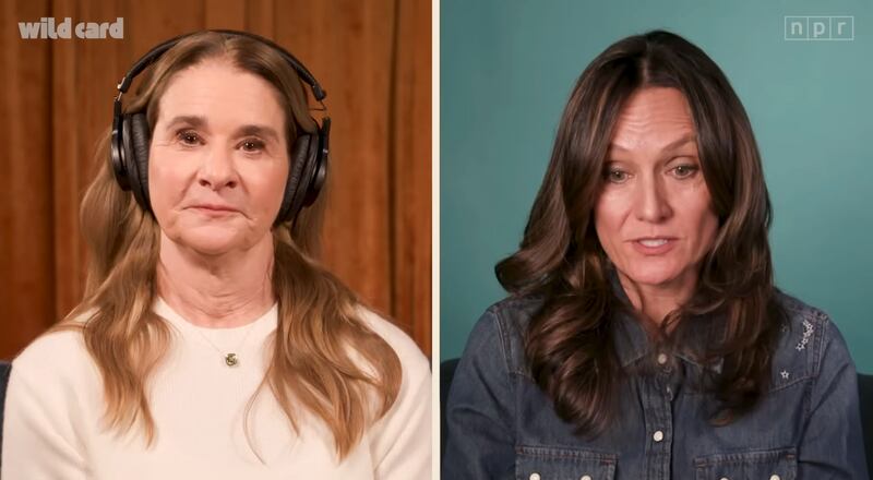 Melinda French Gates speaks to NPR's Rachel Martin about her reaction to the latest Gates' allegations, which he denies.