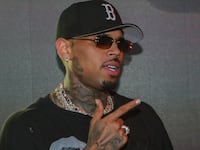 Chris Brown and friends celebrate another sold-out show at Musica NYC during the Chris Brown Official After Party on August 8, 2026, in New York City.