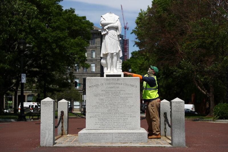 Christopher Columbus statue