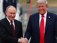 U.S. President Donald Trump and Russian President Vladimir Putin.