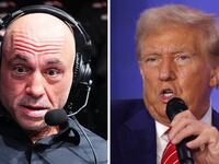 Joe Rogan and Donald Trump