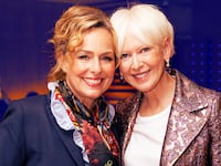 Melora Hardin and Joanna Coles.