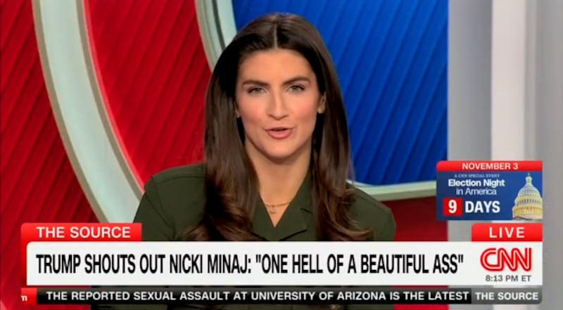 Kaitlan Collins relayed a Trump ally’s verdict on the president’s closing pitch during a special Sunday edition of The Source.