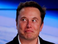 Elon Musk at the Kennedy Space Center in Cape Canaveral, Florida, U.S., March 2, 2019.