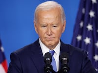 Joe Biden holds news conference at the 2024 NATO Summit on July 11, 2024 in Washington, DC.