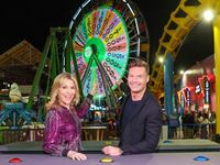Vanna White and Ryan Seacrest.