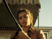 A photo including Jessica Alba in the film Trigger Warning on Netflix