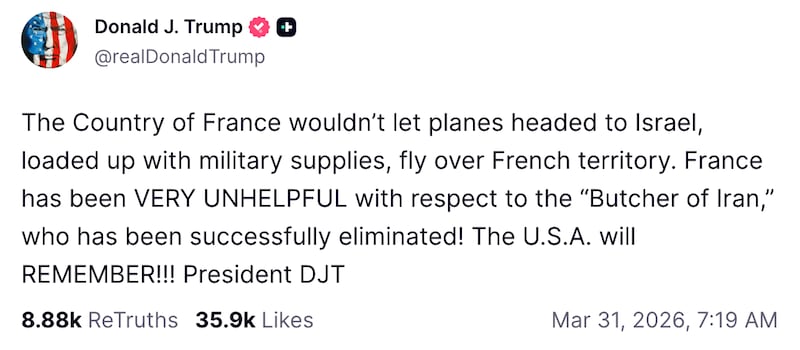 Trump truth social