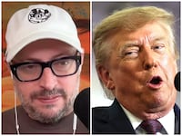 Nate Silver and Donald Trump.