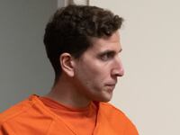 Bryan Kohberger during a hearing in Idaho, on Jan. 5. He has been arrested for the murders of four University of Idaho students.