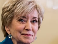 Linda McMahon has been picked to lead the Trump transition team.