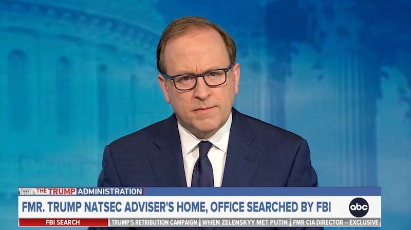 ABC News host Jonathan Karl.