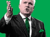 A photo illustration of Matt Schlapp.