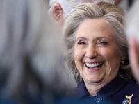 Hillary Clinton pointed out the low turnout at Trump's military parade.