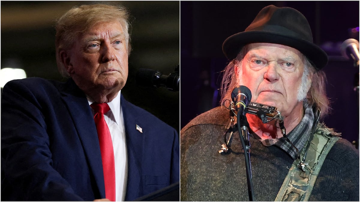 Neil Young Slaps Trump With $10M Lawsuit Over Rally Stunt