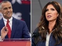 Corey Lewandowski and Kristi Noem