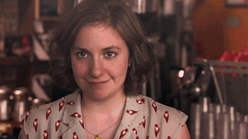 Lena Dunham in 'Girls'