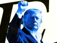 Donald Trump photo illustration