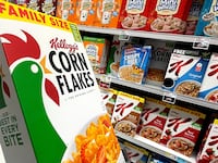 Kellogg's cold cereal products are pictured in a market in New York, U.S., June 21, 2022.