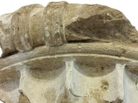 The top of a pillar returned to Greece