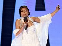 A photo of Taraji P. Henson hosting the BET Awards