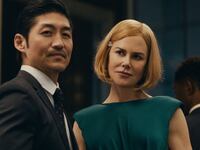 A photo including a still from the series Expats on Amazon Prime Video