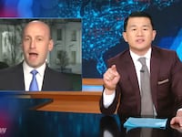 The Daily Show, Ronny Chieng talking about Stephen Miller