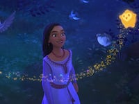 Ariana DeBose as Asha and a star in Wish.