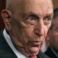 Sen. Frank Lautenberg (D-NJ) about a month before his death in 2010.