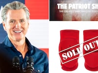 Gavin Newsom and Kneepads.