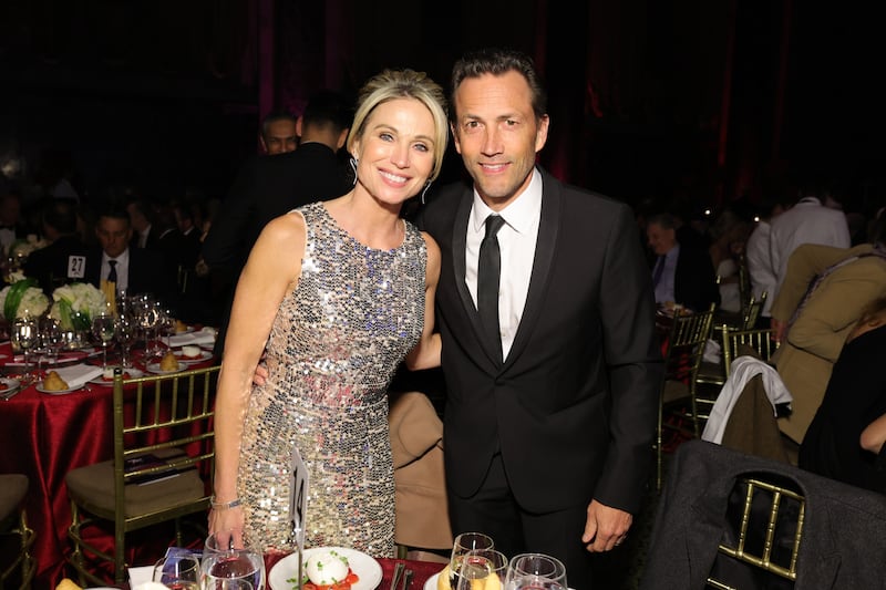 NEW YORK, NEW YORK - MARCH 10: Amy Robach and Andrew Shue attend the 2022 ADAPT Leadership Awards at Cipriani 42nd Street on March 10, 2022 in New York City. (Photo by Cindy Ord/Getty Images for ADAPT Leadership Awards)