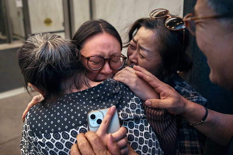 A 20-year-old South Korean student cries as she reunites with her mother after being released by ICE. The “Big Beautiful Bill” tripled ICE’s annual budget, giving the agency $75 billion over four years.