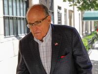 A picture of former New York City Mayor Rudy Giulian. The lasting effects of defending Donald Trump after the 2020 election has Giuliani quickly running through his money to cough up hundreds of thousands of dollars in legal bills.