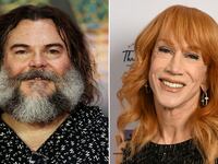 Jack Black and Kathy Giffin