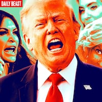 Kimberly Guilfoyle, Donald Trump, Katie Zacharia and Susie Wiles.