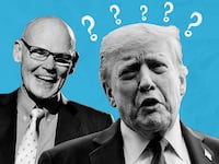 James Carville and Donald Trump