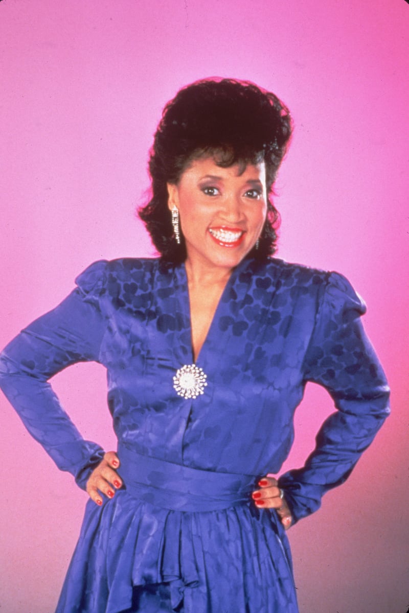 Promotional portrait of the actress from the television series '227,' circa 1985.