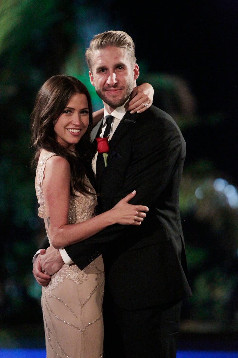 Hill/WireImage THE BACHELORETTE - "Episode 1110 - Season Finale - In this week's dramatic conclusion, Kaitlyn gave her final rose to finalist Shawn Booth, on the Season Finale of "The Bachelorette," airing MONDAY, JULY 27 (8:00-10:01 p.m., ET), on the Disney General Entertainment Content via Getty Images Television Network. (Photo by Rick Rowell/Disney General Entertainment Content via Getty Images)